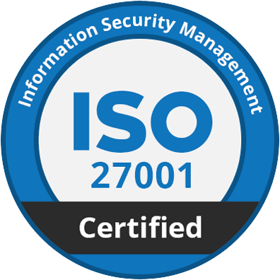 ISO 27001 certification logo